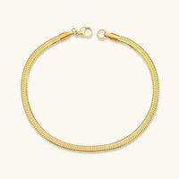 Lustrous Vida Herringbone Wristpiece