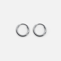 Everyday Silver Hoops