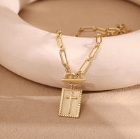 Elegant Unique Cross Pendant Necklace