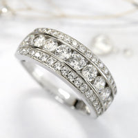 Elegant Silver Stone Ring