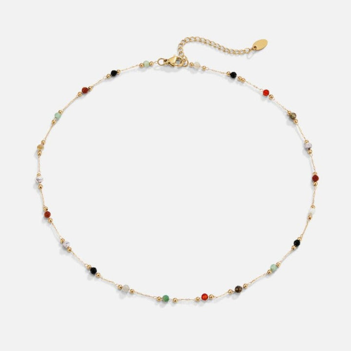 Aria Colourful Gemstone Necklace